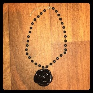5/$20🔥 Black rose necklace